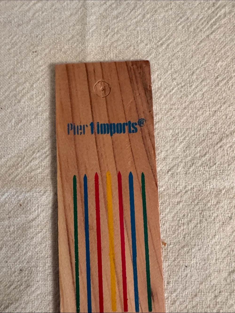 Pier 1 Pick-Up Sticks Set — Red, Yellow, Green, Blue